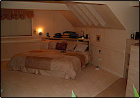 Main master bedroom bed