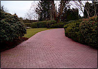 Driveway from house