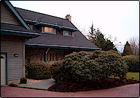 Front entrance to house