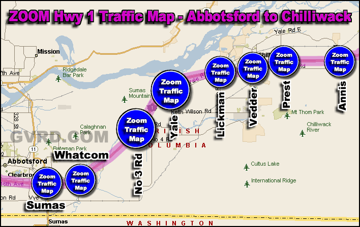 Hwy 1 at Prest Rd Traffic Zoom Map