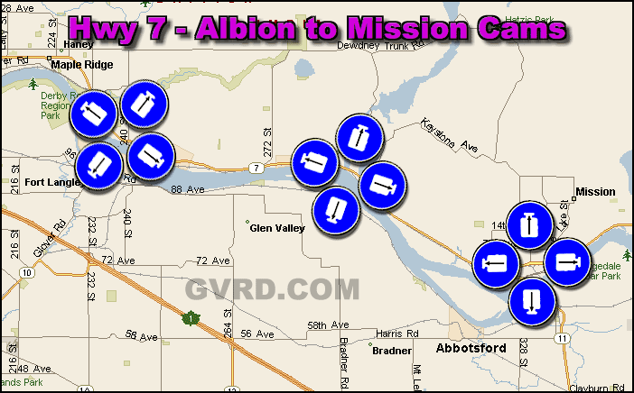 Hwy 7 Mission BC Traffic Cams
