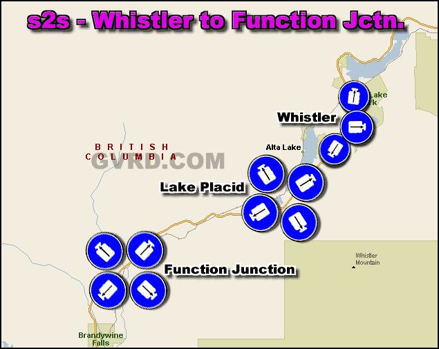 Sea to Sky Web Cams - Whistler - Function Junction - Lake Placid