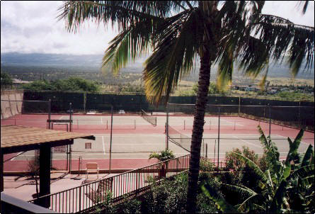 tennis courts