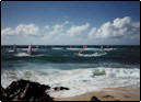 Kihei, Maui; Kamole Beach Windsurfing