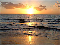 Kihei Maui Beach Sunset