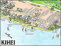 Kihei Alii Kai Maui Condo for Rent - Map
