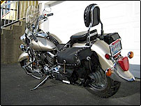 Yamaha V-Star 650 Classic - rear LH side view