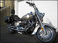 Yamaha V-Star 650 Classic - front RH side view