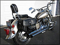 Yamaha V-Star 650 Classic - rear RH side view